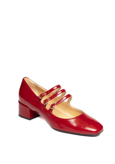 Red patent leather décolleté FRANCO RUSSO | 1103NAPLAK-ROSSO